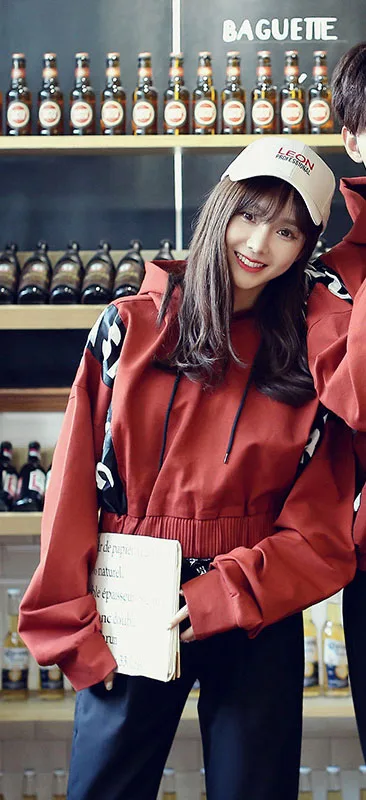 Tracksuit 3 women Кофты пара кроп топ одинаковая парная одежда для влюбленных худи свитшот Пуловеры футболка мужчина и женщина кофта с длинными рукавами брюки укороченный День Святого Валентина медовый месяц спортивный костюм Толстовки - Цвет: Tracksuit 3 women