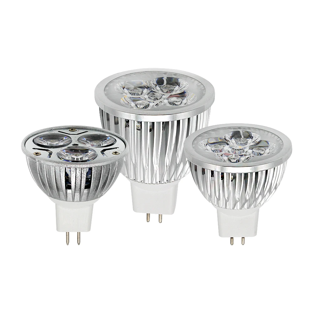1 x MR16 Ampoule Светодиодный точечный светильник 3 Вт 4 5 AC DC 12 В лампа Bombillas с