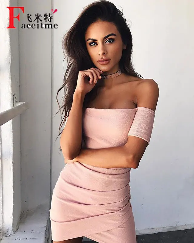 Бесплатная доставка Новинка 2017 года стильное шифоновое платье сексуальная Slash Neck