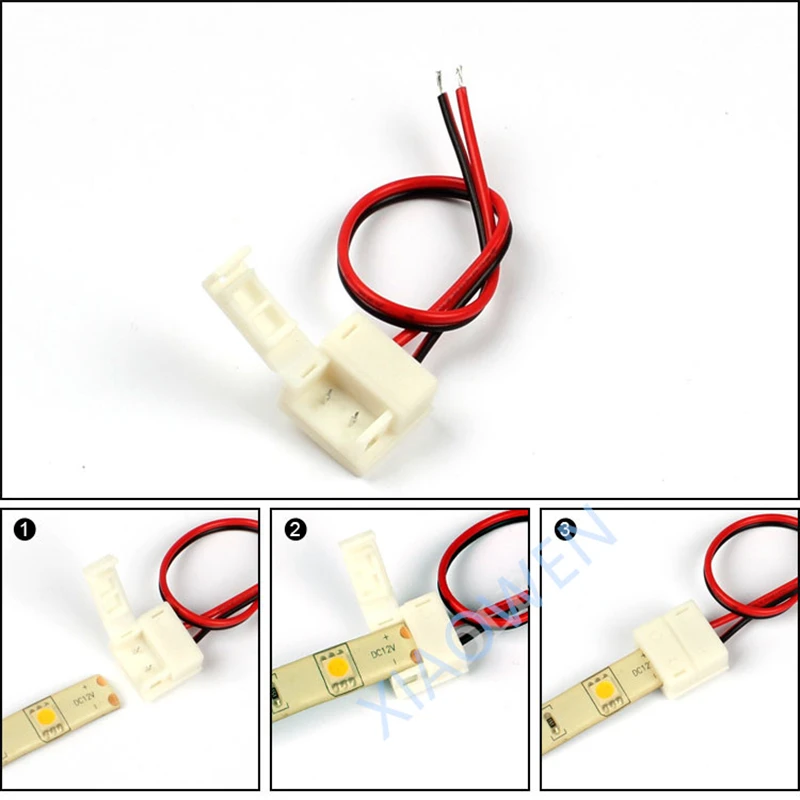 Горячая Распродажа 2017 5 шт./лот светодиодный водонепроницаемый разъем 10 мм 2pin для