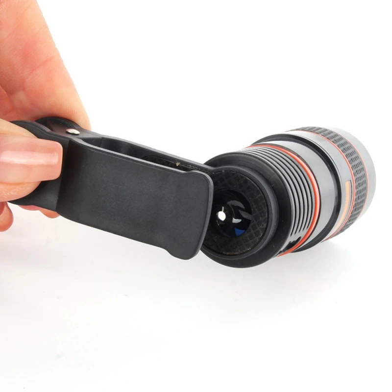 SPCASE универсальный зажим 12X Zoom Telescop телефон объектив для Apple iPhone samsung huawei SONY Xiaomi