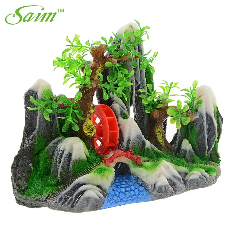 Новинка 2021 года украшение для аквариума Saim воздушные пузырьки водяной камень
