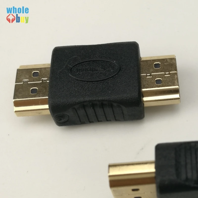100 шт./лот Переходник HDMI штекер соединитель конвертер для HDTV проектора ноутбука