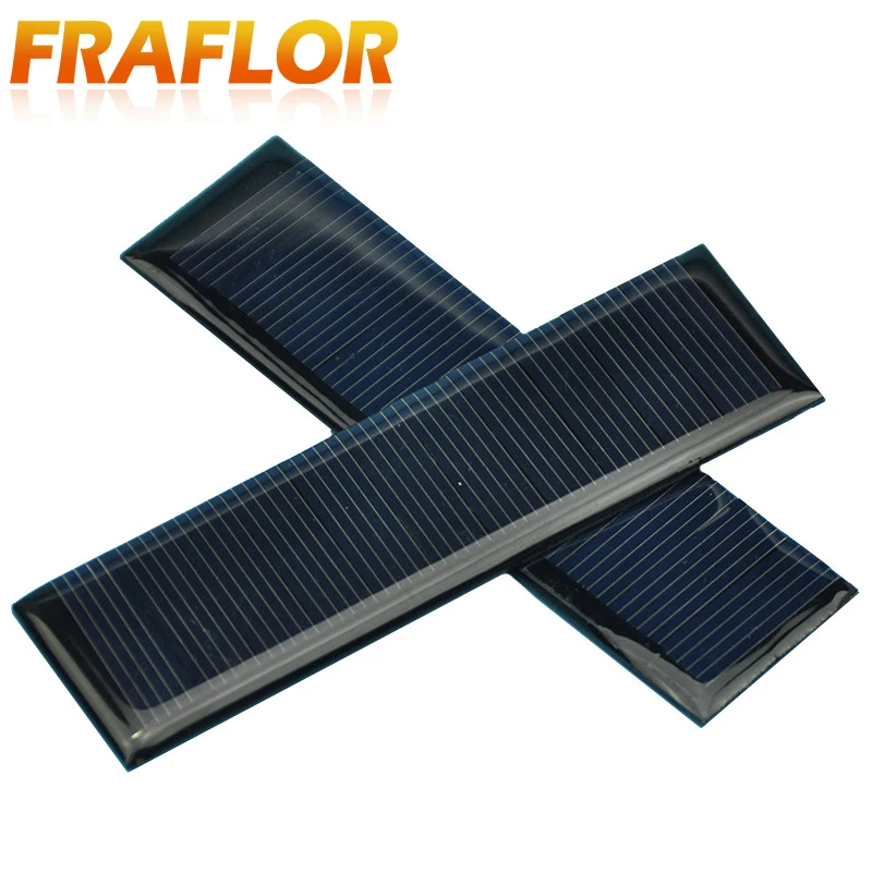 10 шт./лот оптовая продажа небольшой поликристаллические солнечные модули для