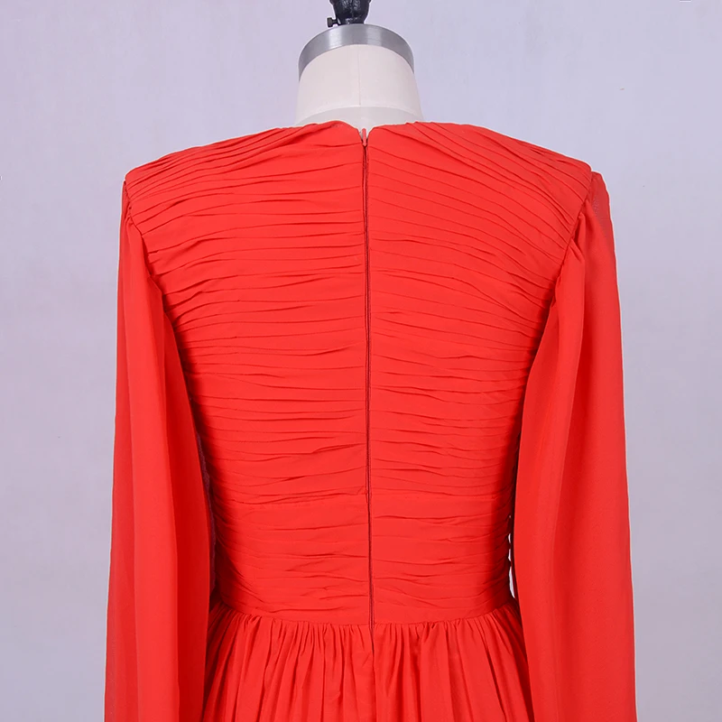 Вечернее платье платья с длинными рукавами 2018 г. LORIE Vestido de noche largo Абая в Дубае
