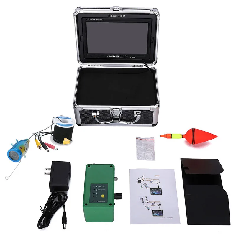 

7" Inch Fish Finder Underwater Fishing Camera 15pcs white LEDs