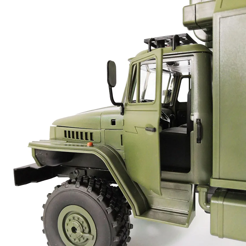 Новая игрушка 1:16 2 4G 6WD WPL B36 VS C24 военный автомобиль Урал Rc открытый рок гусеничный