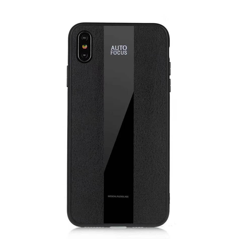 Fashionable Leather Mobile Phone Case for iPhone 6 7 8 6P 7P 8P X XS XR Back Cover |