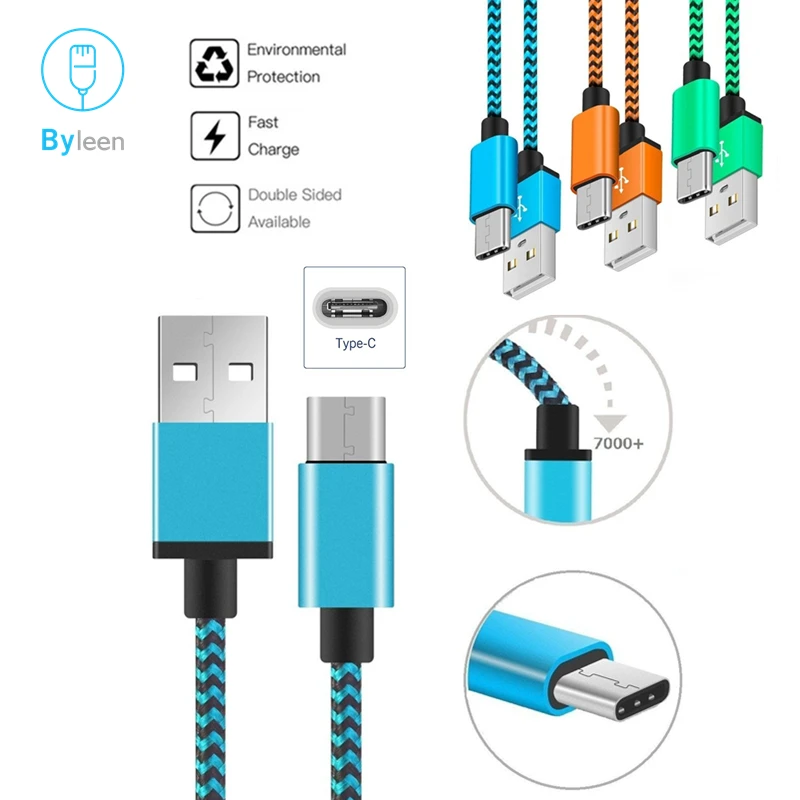 Короткий и длинный USB-C 0 2/1/2/3 м Usb кабель Type-C для нового MacBook Google Pixel Nexus 6P HTC 10 OnePlus 2