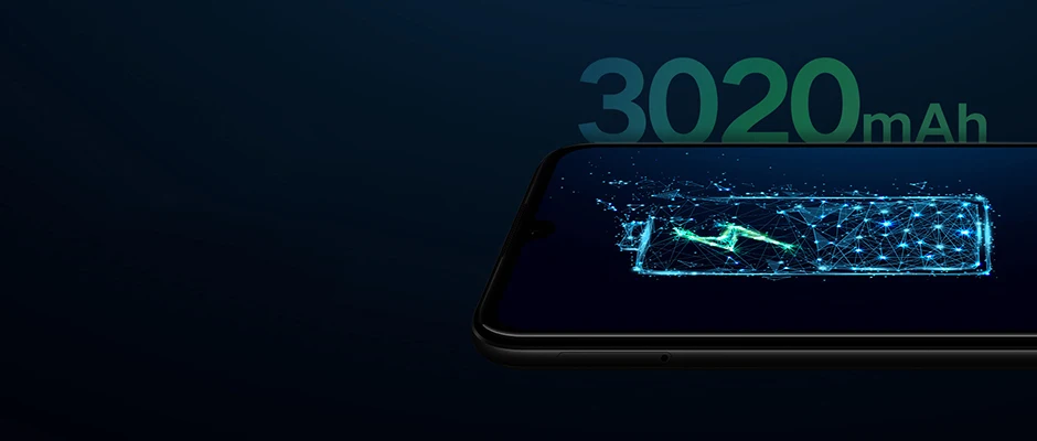 Смартфон HONOR 8A с глобальной ПЗУ 6,09 дюйма MT6765 Восьмиядерный Android 9,0 разблокировка лица 3020 мАч мобильный телефон