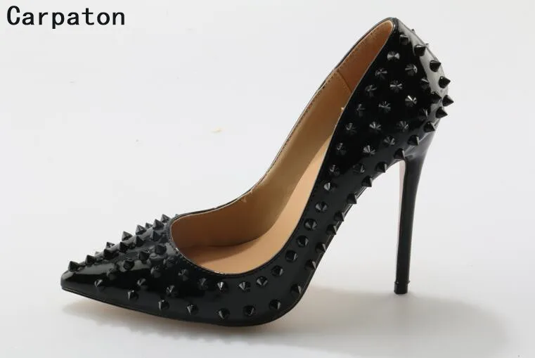 Женские туфли лодочки на высоком каблуке 10 см 12 см|heel studs|sexy pumpshigh heels stilettos |