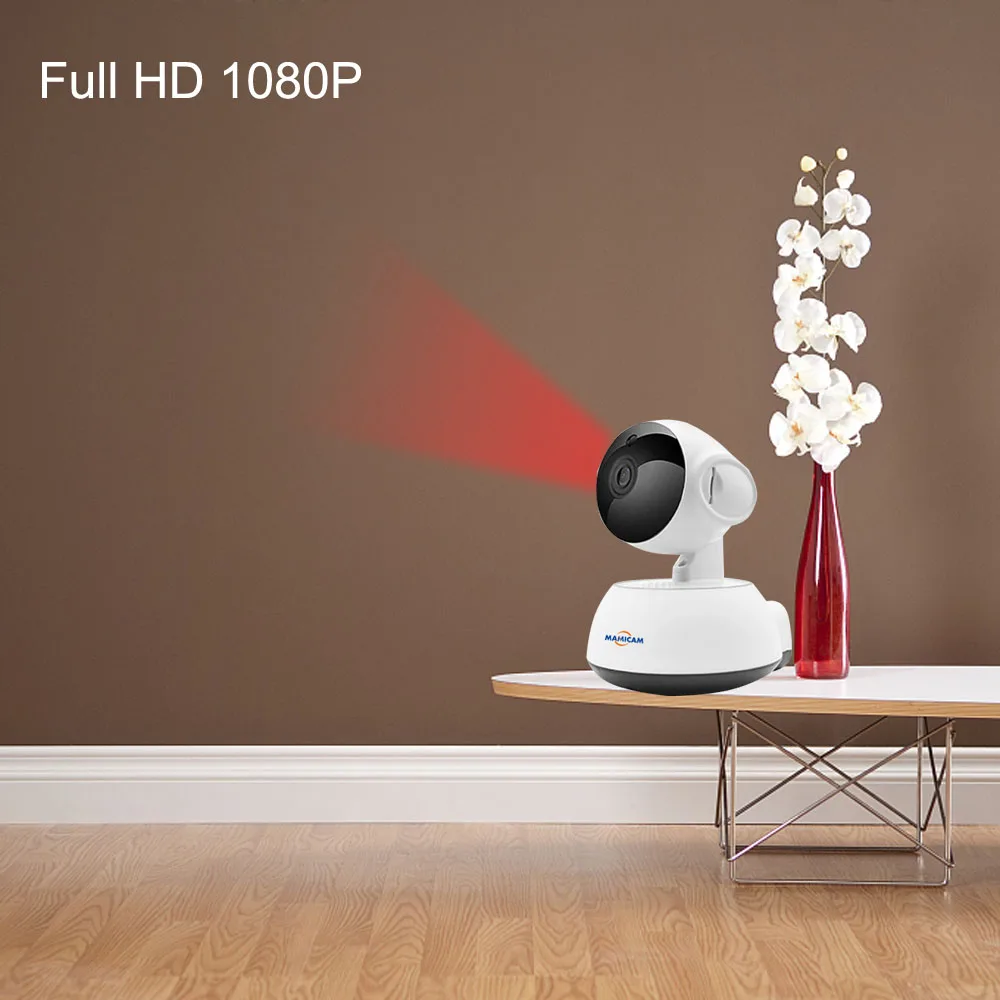 1080 P HD Беспроводной Wi-Fi IP Камера домашняя охранная камера видеонаблюдения ONVIF P2P IR-Cut P/T Ночное видение CCTV Крытый Камера