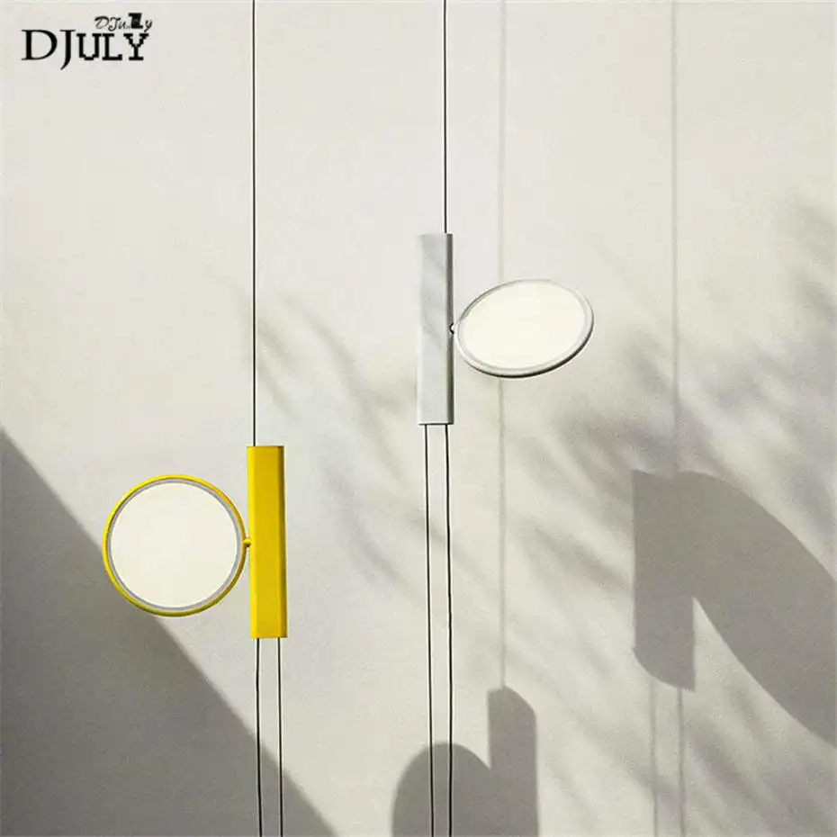 Скандинавский дизайнерский длинный Регулируемый подвесной светильник для