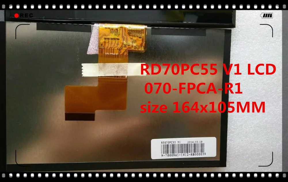 7 дюймов 40PIN RD70PC55 V1 FPC-T-0700-030-1 Экран дисплея HD IPS ЖК-экран | Компьютеры и офис