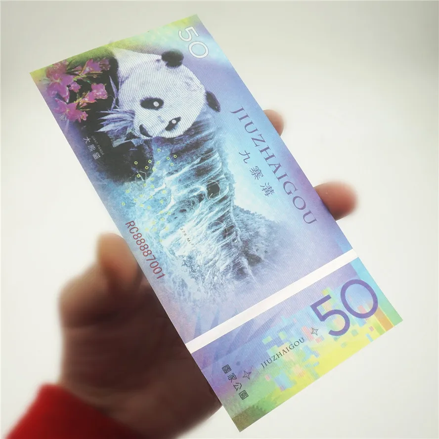 Бумажные банкноты Tartadeco Szechwan Panda Monkey, редкие животные, коллекционные товары