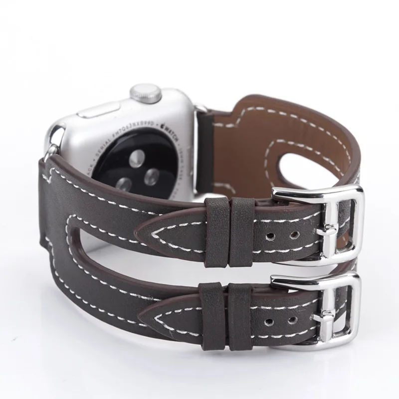 Ремешок из натуральной кожи для Apple Watch Edition Sport iwatch 38 мм 42 Series 5 4 3 2 1|bracelet for apple