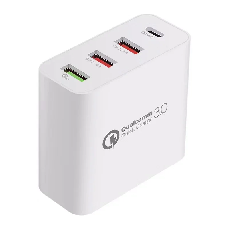 JKING 48 Вт TypeC PD Быстрая зарядка 3 0 быстрая 4 USB зарядное устройство для iPhone samsung Xiaomi