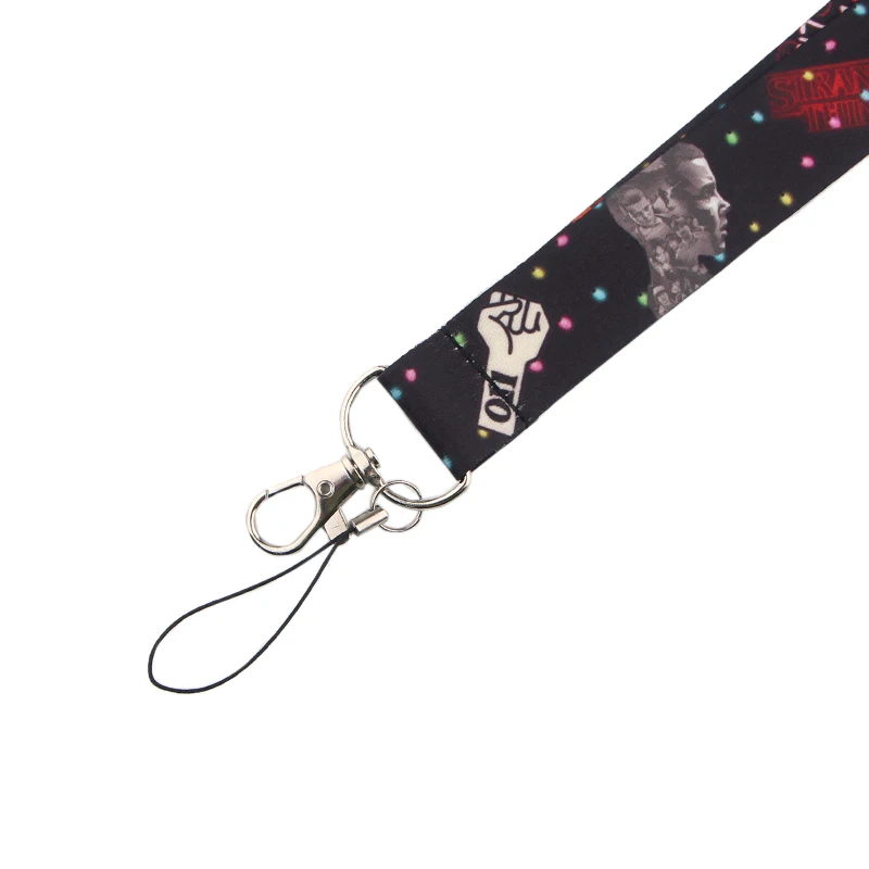 V221 1 шт. странные вещи брелок Lanyards держатель удостоверения личности ID карта пройти мобильный телефон USB бейдж держатель ключевой ремень