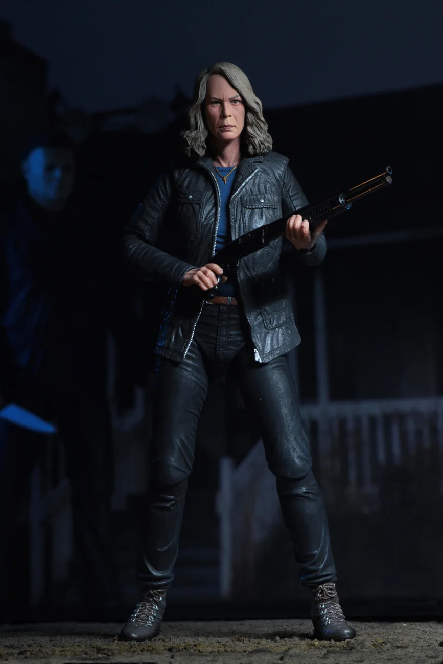 18 см NECA Хэллоуин конечная Лори строд фигурки Майкл Майерс Тыква ПВХ фигурка игрушка ужас для Хэллоуина подарок