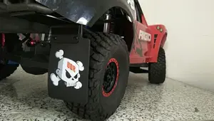 Резиновые четверти, задние брызговики от грязи для 17 Traxxas, неограниченные пустынные гоночные UDR Запчасти для радиоуправляемых автомобилей