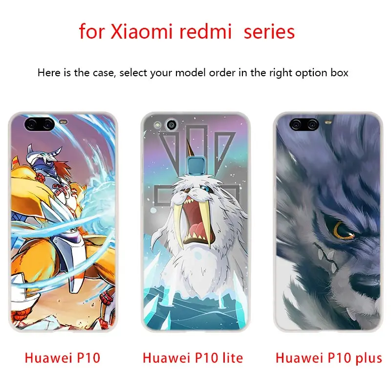 Чехол для телефона Digimon из мягкого ТПУ с японским аниме Huawei P50 P40 P30 P20 Pro Lite p30lite p50lite