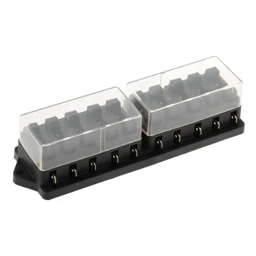 TOYL 10x porte Fuse boite a fusibles для Авто KFZ fusibles2V пластик|fusible|fusibles auto |