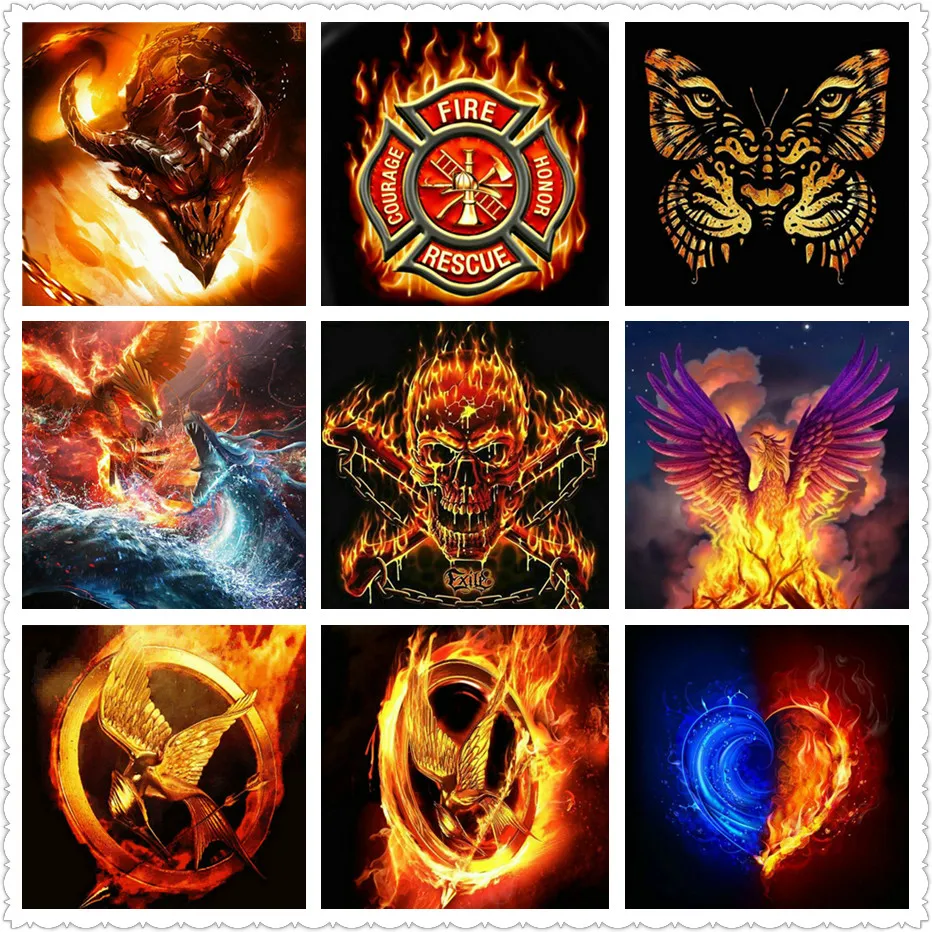 Камни в форме ромба дрель 5d Сделай Сам алмазная живопись Лебединое озеро дракон