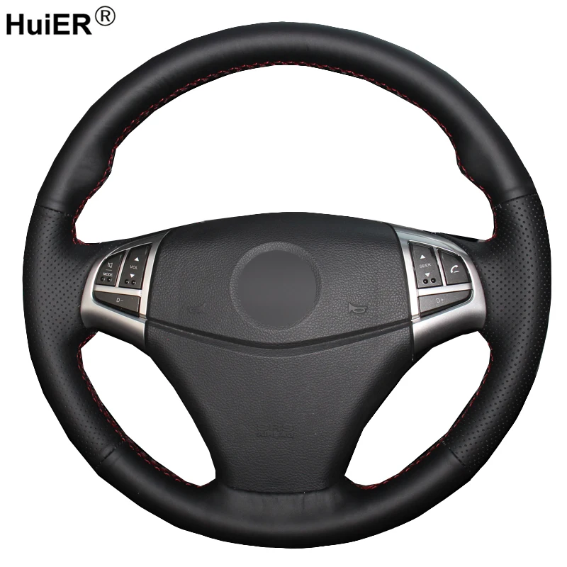 

Ручной швейный чехол рулевого колеса автомобиля Для Ssangyong Korando 2011 2012 2013 2014 2015 Оплетка на руль авто Стайлинг автомобиля