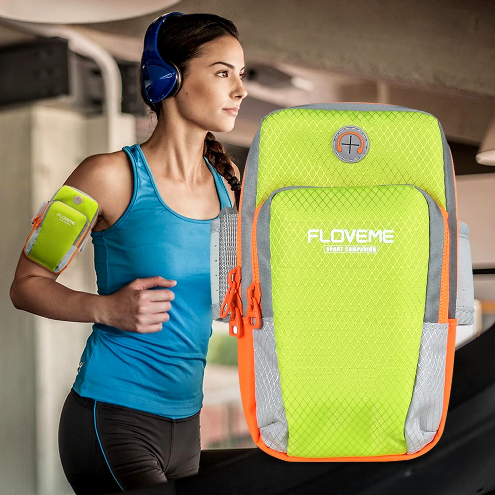 Soft Breathable Universal Cell Phone Armband Holder For Running Sports Case iPhone 5 5S SE 6 7 8 Plus X 10 Bag | Мобильные телефоны