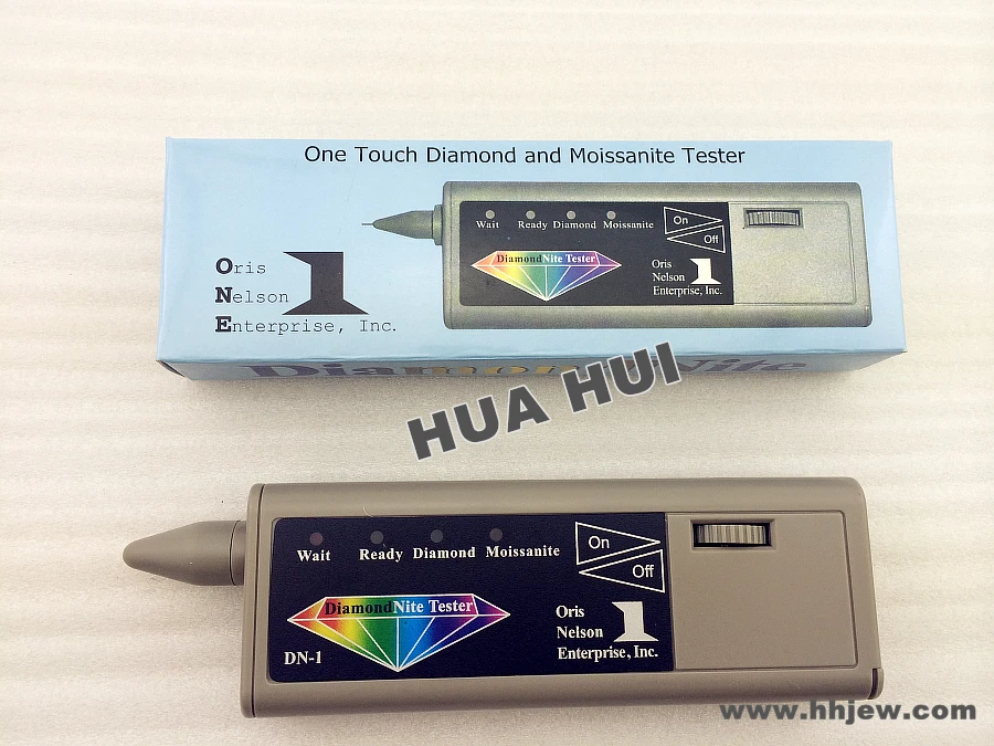 Free shipping DiamondNite Dual diamond Tester , high quality,low price ,very small , easy to use and carry,durability