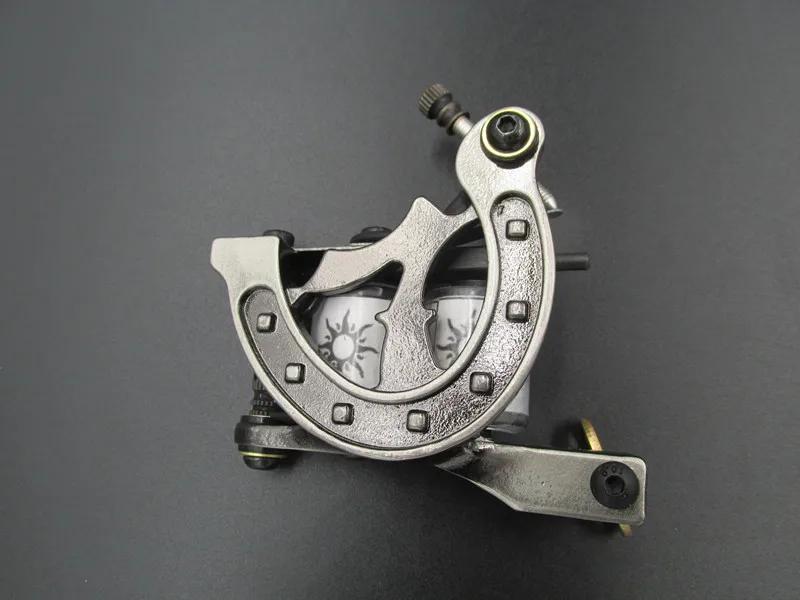 

Newest Coil Machine Tattoo Machine Iron Coils Tattoo Guns Tattoo Supply Beginner Practice Permanent Makeup Machine Silver Gold
