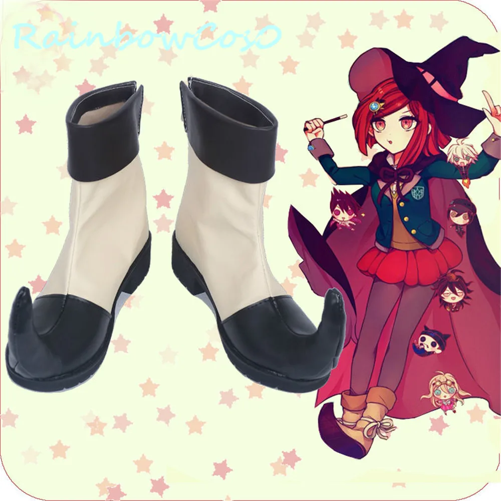 

Danganronpa V3: Killing Harmony Yumeno Himiko Cosplay Shoes Boots Props Game Anime Halloween RainbowCos0