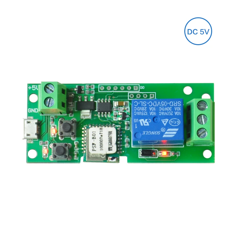Фото SONOFF DC 5 В в 12 24 32 умный дом jog/self-locking Wifi беспроводной пульт дистанционного SONOFF DC 5 В в 12 24 32 умный дом jog/self-locking Wifi беспроводной пульт дистанционного