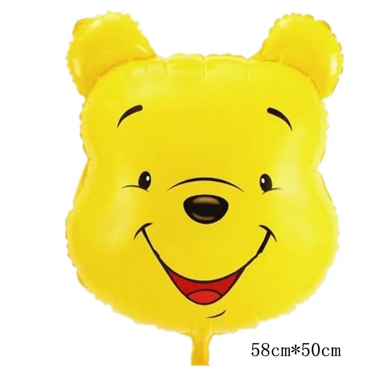 TSZWJ New cartoon bear aluminum balloon children's holiday party decoration toy self-sealing | Дом и сад