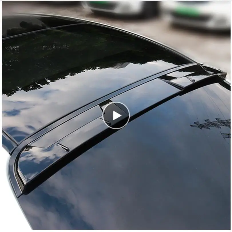car accessories For Benz Mercedes W205 Roof Spoiler 4-Door Sedan C63 C180 C200 C250 C260 ABS Plastic spoiler 2015 -2018 | Автомобили и