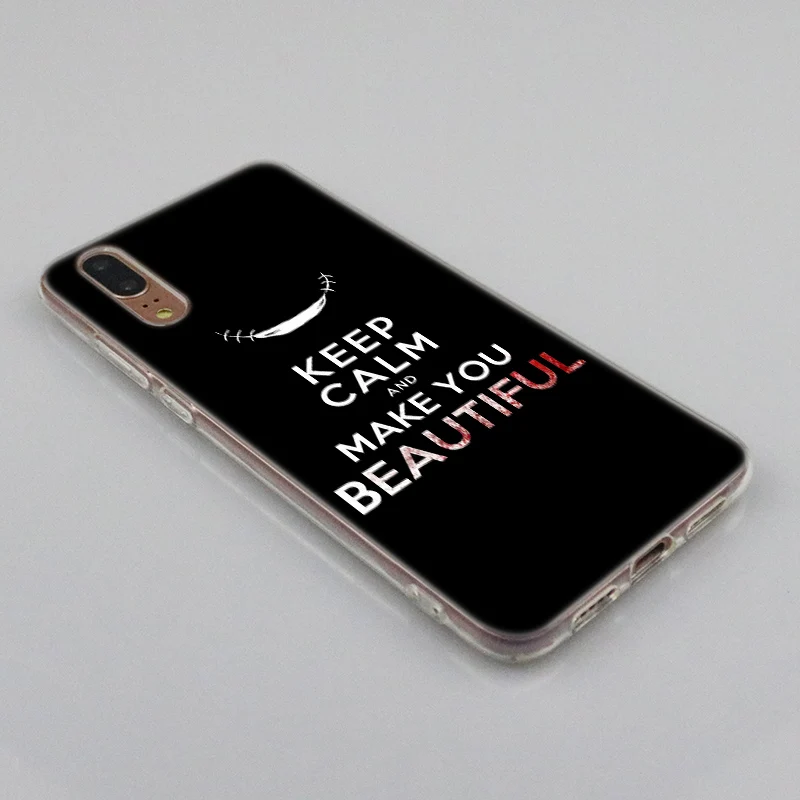 Мягкий силиконовый чехол с аниме Jeff The Killer для Huawei P30 P20 P10 P9 P8 Lite 2017 Pro Mini P Smart 2019 Plus