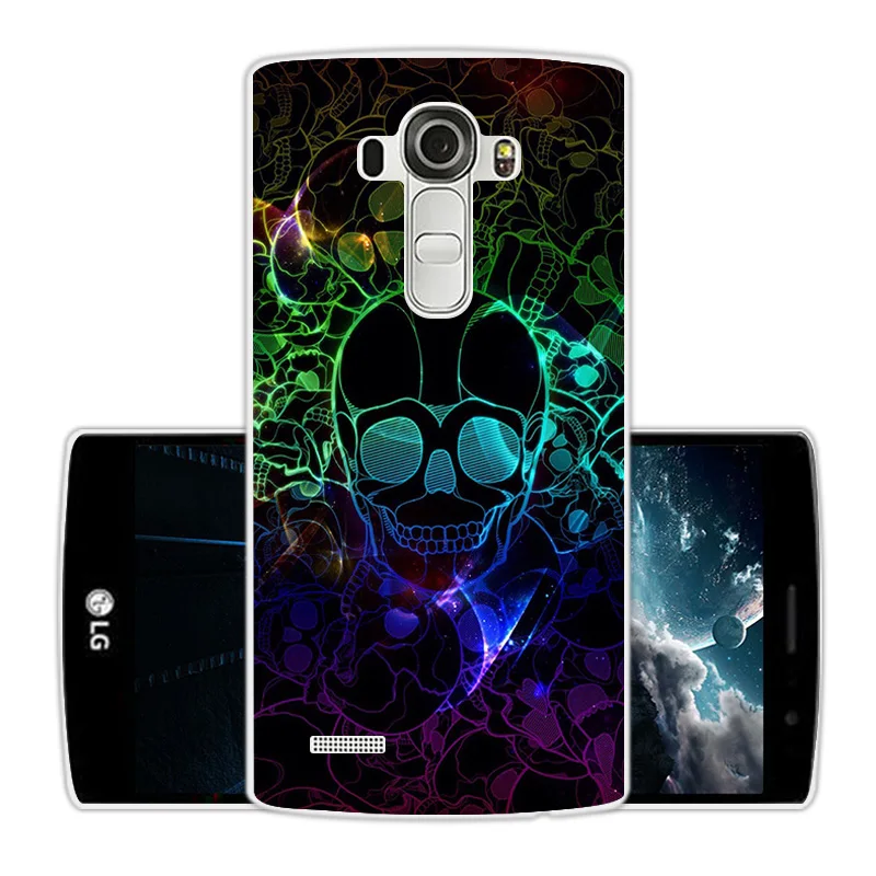 For LG G4 Blue Case Soft Silicone Fundas 5.5 inch for H818 H810 H815 Phone Cases Transparent TPU Coque Capa |