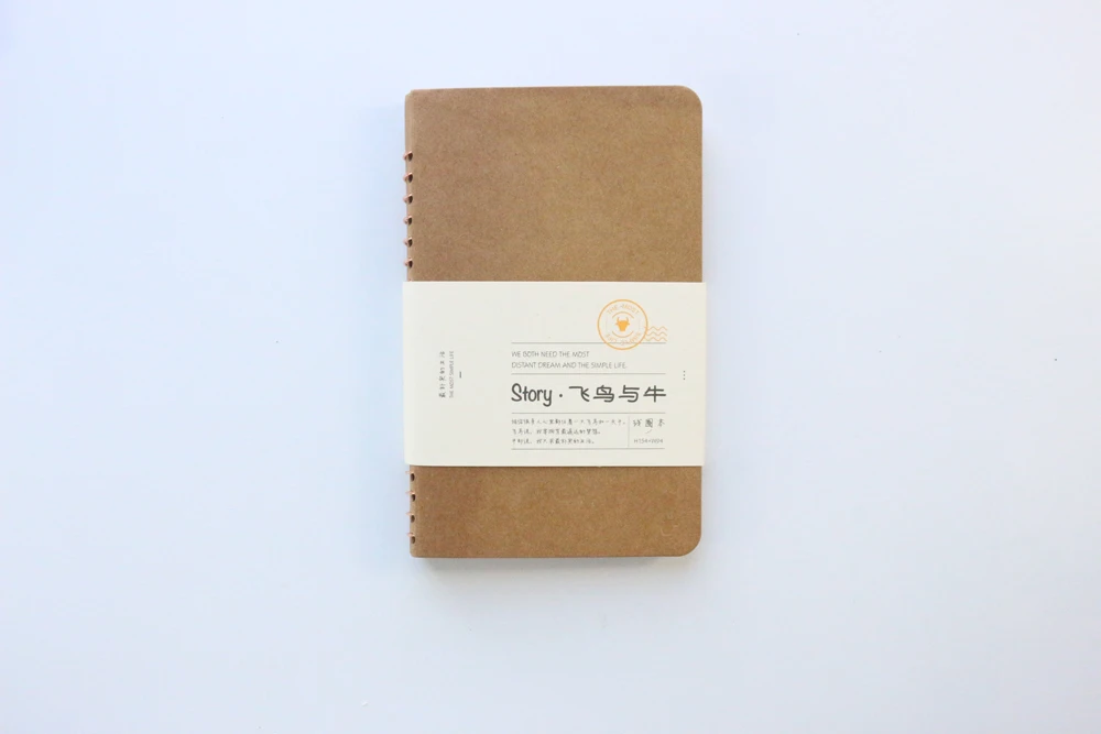 Domikee Классическая обложка для офиса и школы, записная книжка/bullet journal канцелярские принадлежности, 2 вида: dots/пустая бумага, A5A6B6