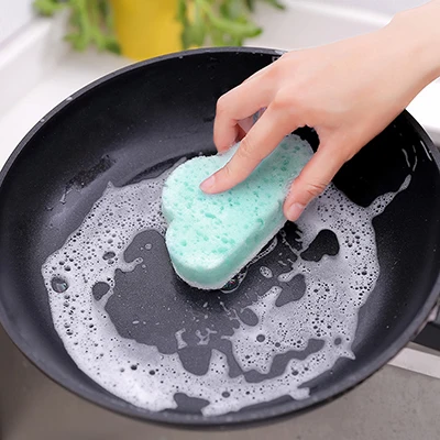 Облако Моделирование кухня Двусторонняя чистки щетка для очистки мытья посуды