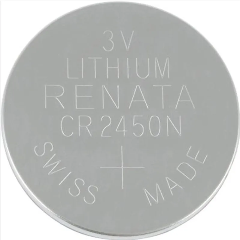 20 шт./лот renata литиевая батарея CR2450 CR2450N 3V оригинальный бренд 2450 аккумуляторы