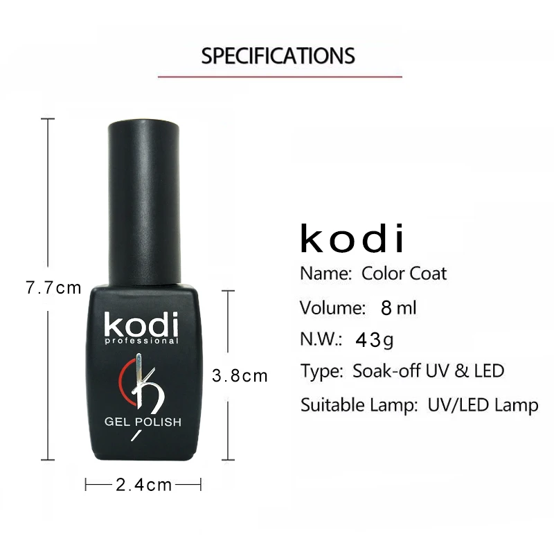 Гель-лак для ногтей unha color 01-26 gellak semipermanente oсветодио дный Je LED UV ongles long-lasting