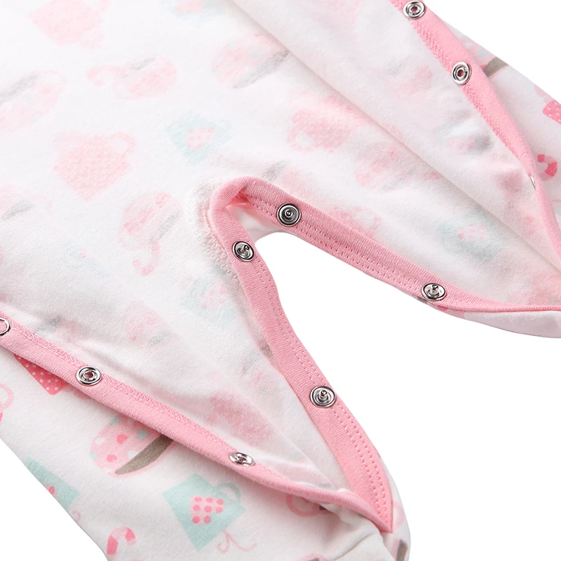 Детский комбинезон с длинным рукавом и принтом торт|newborn jumpsuit|baby rompersinfant clothing |