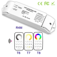 new arrival constant voltage type multi zone dimmer color temperature rgbw controller led receiver 12v 24v rf wireless remote