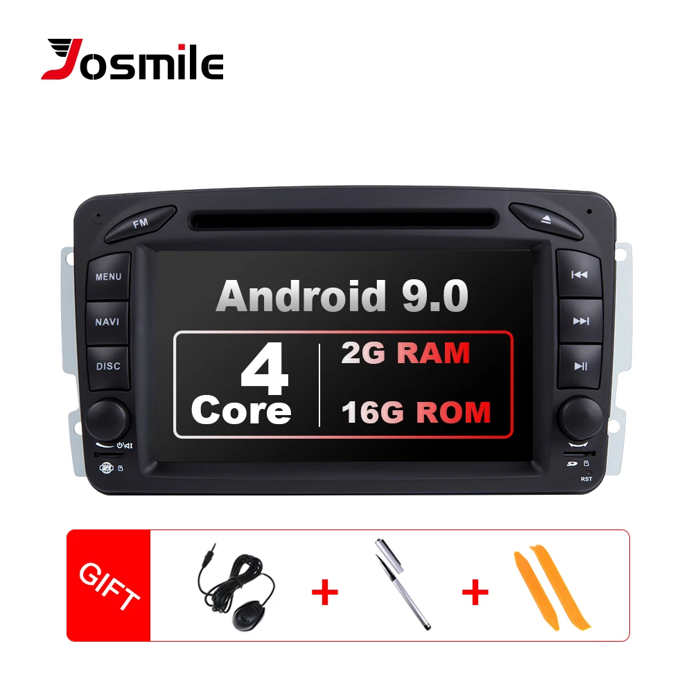 2 Din Android 9 0 автомобильный dvd плеер для W203 Mercedes Benz Vito W639 W168 Vaneo Clk W209 W210 M/ML Мультимедиа