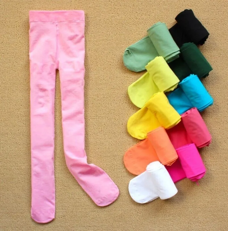 Модные леггинсы для девочек 20 шт./лот колготки карамельных цветов Детские милые