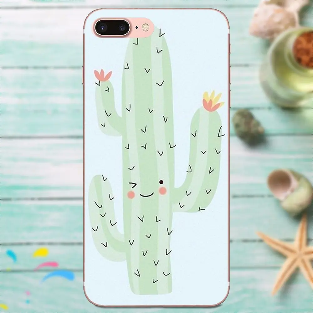 Cactus By For Huawei P8 P9 P10 P20 P30 Mate 7 8 9 10 20 Lite Plus Pro 2017 TPU Phone Cases Covers | Мобильные телефоны и