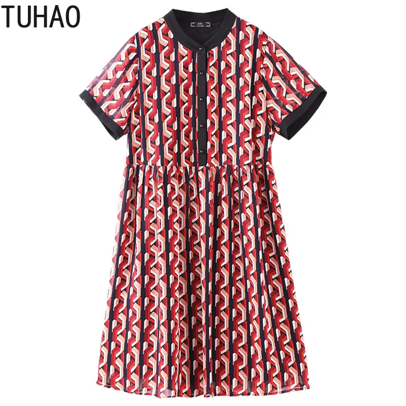 TUHAO женское элегантное офисное платье 10XL 9XL 8XL 7XL Большие размеры женские летние рабочие платья вечерние платья