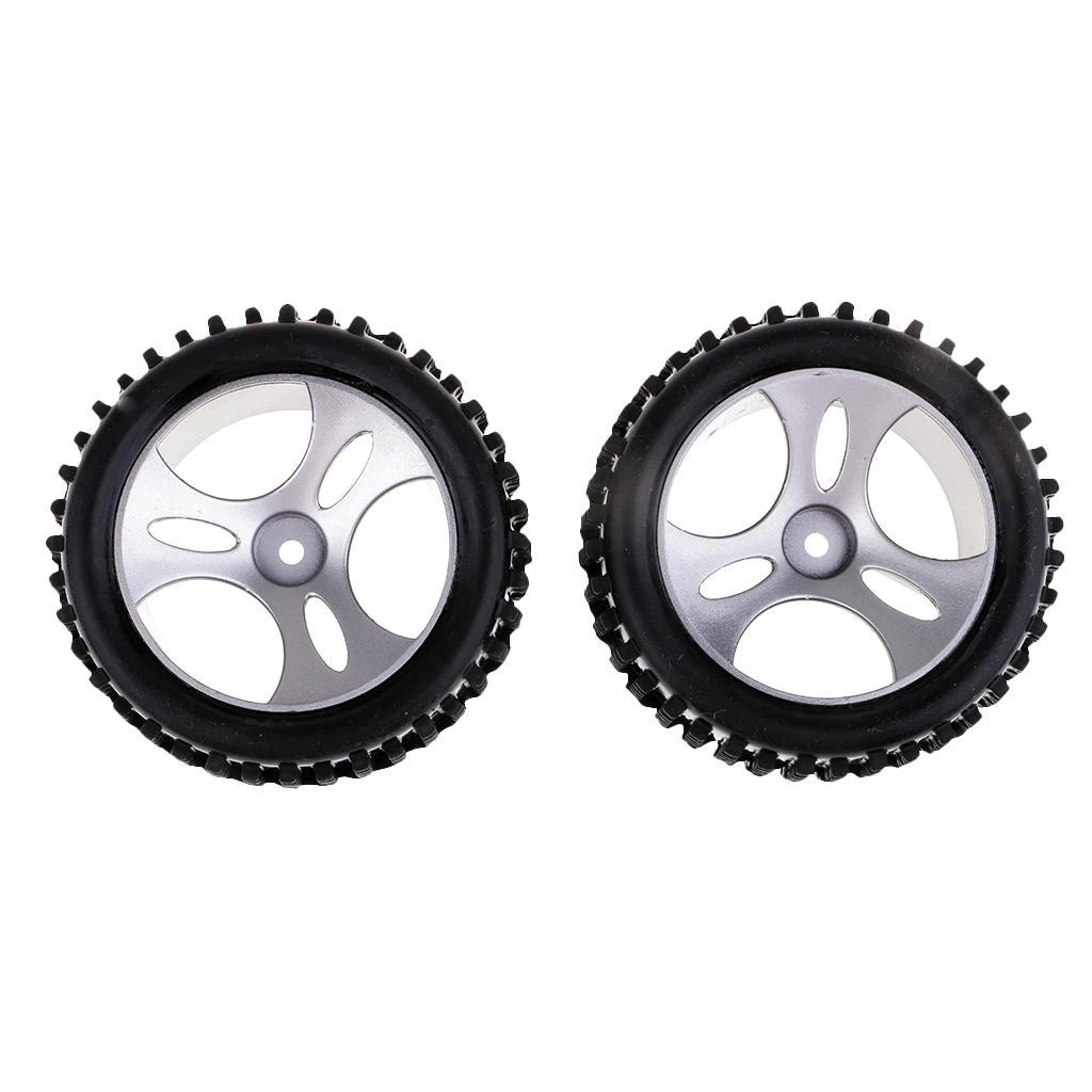 Пластиковые шины для колес WLtoys A959 1/18 RC багги запасные части 2 шт.|Детали и