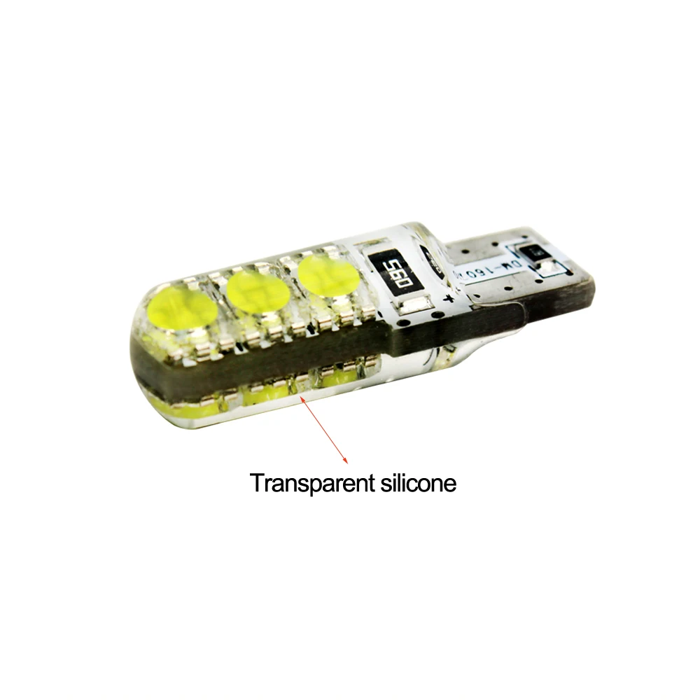 2 шт. автомобисветильник светодиодные лампы T10 W5W COB SMD 12 В 194 501 | Автомобили и