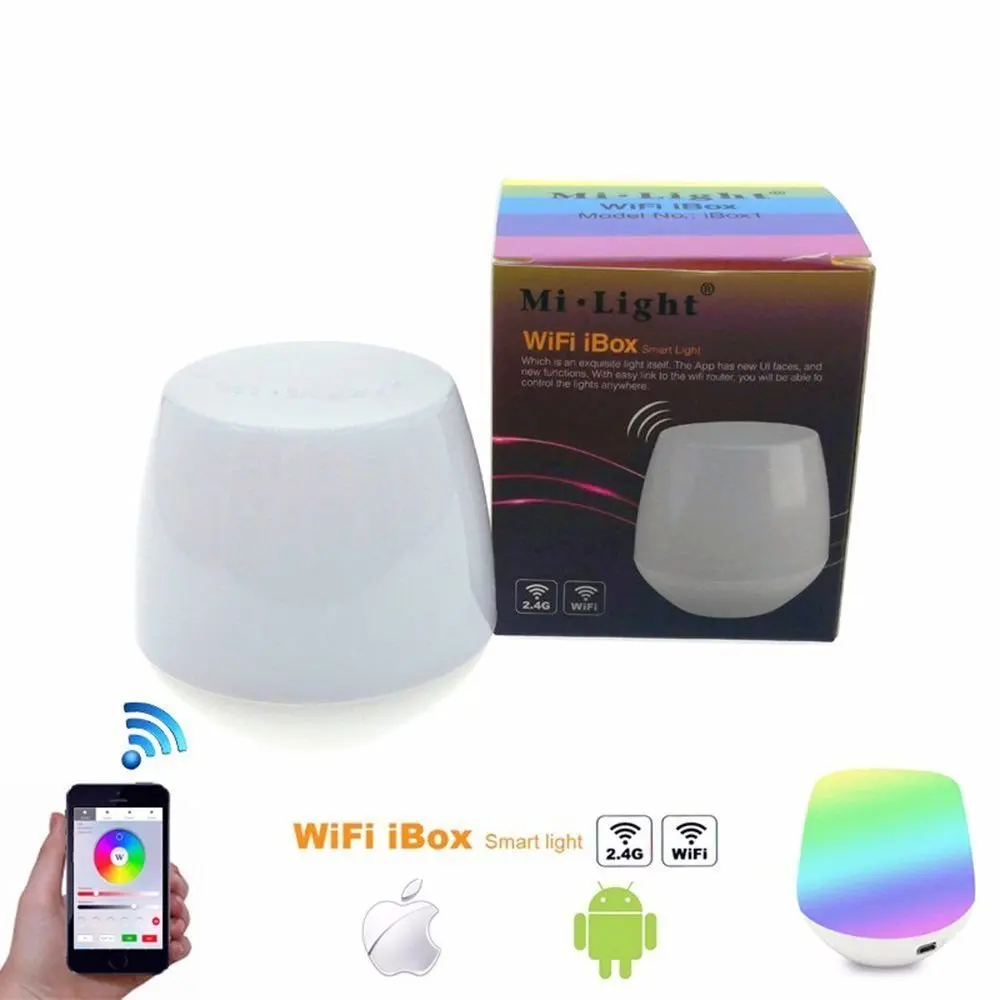Контроллер Mi light WiFi iBox прикроватная лампа 2 Вт USB кабель беспроводной контроллер